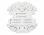 [로봇사이언스몰][Pololu][폴로루] Romi Chassis Base Plate - White #3519