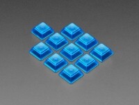 [로봇사이언스몰][Adafruit][에이다프루트] Translucent Blue DSA Keycaps for MX Compatible Switches - 10 pack ID:5014
