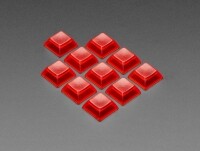 [로봇사이언스몰][Adafruit][에이다프루트] Translucent Red DSA Keycaps for MX Compatible Switches - 10 pack ID:5007