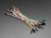 [로봇사이언스몰][Adafruit][에이다프루트] Premium Colorful Silicone Extension Jumper Wires - 200mm x 30 pc - Multi-Colored ID:5837