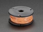 [로봇사이언스몰] [Adafruit][에이다프루트] Stranded-Core Wire Spool - 25ft - 22AWG - Orange id:2978